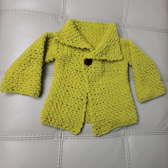 🆕️🎈😊 Soft & Comfy Baby Crochet Knit Sweater // (CHILD) // (NWOT) - Picture 1 of 4